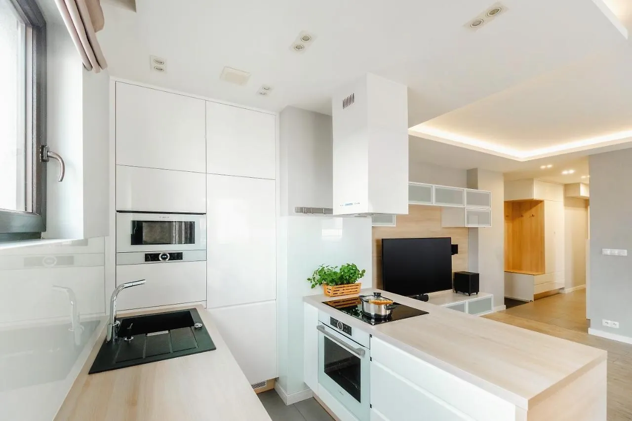 Apartament Jana Kazimierza 47 - 2 Sypialnie, 70M2, Balkon, Parking, Wi-Fi Varşova Polonya