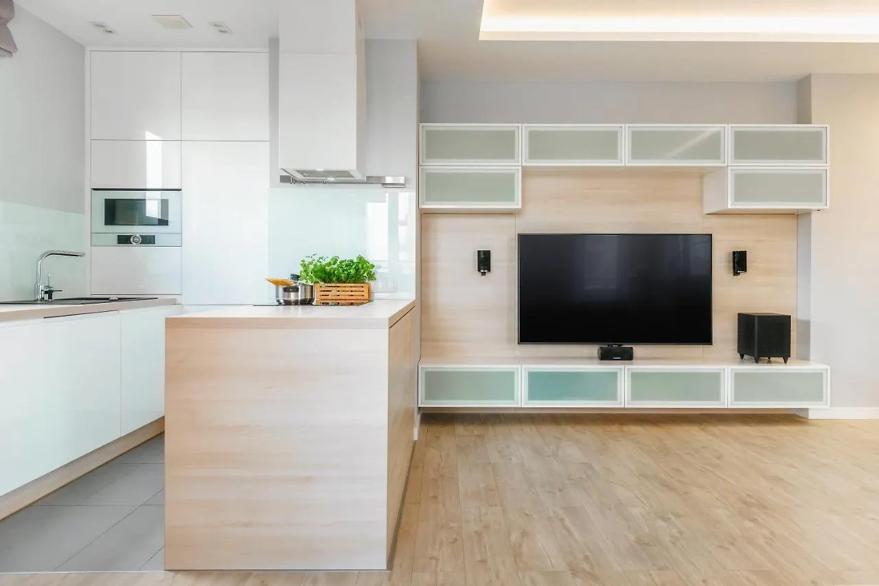 Daire Apartament Jana Kazimierza 47 - 2 Sypialnie, 70M2, Balkon, Parking, Wi-Fi Varşova Polonya